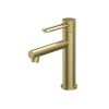 Смеситель для умывальника, матовое золото, Duna, IDDIS, DUNMG00i01