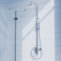Душевая система со смесителем Pragma Teiden, хром, TDN3.CFSS.013