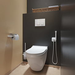 Клавиша смыва, универсальная, белый, Uniglass, 001, IDDIS, UNG01GWi77