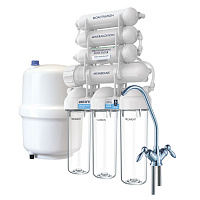 Семиступенчатая система обратного осмоса Unicorn FRO-7N  c постфильтром, минерализатором, биоактиват