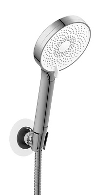 Душевой гарнитур FERRO (держатель лейки) 3 режима шланг 150 металл круг
