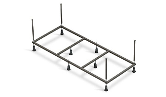 Вывод Рама д/ванны: Santana 170 NEW метал. в комплекте со сборочным пакетом