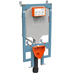 ВЫВОД Vpro Cистема инсталляции для унитазов, 3/6 л. Все крепежи в комплекте (к стене и к полу)