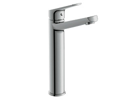 Смеситель для раковины высокий FLAVIS однорычажный, хром