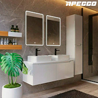 DREJA.eco Зеркало POINT, 50x80 см, сенсорный выключатель, LED-подсветка