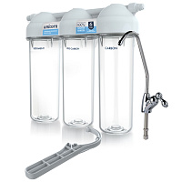 Система фильтрации, трехступенчатая под мойку FPS 3N (Умягчение)с отдельным краном