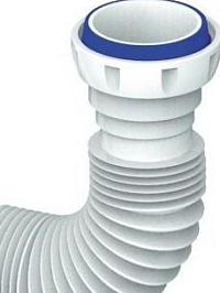 MD45 Гибкое соединение 400 мм с гайкой 1 1/4" (Ø 32) уплотнительное кольцо Ø 32