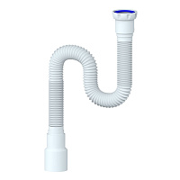 D125 ГИБКОЕ СОЕДИНЕНИЕ1200мм д.40хд.40/50  С ГАЙКОЙ 1 1/2