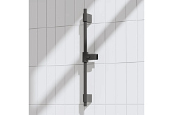 Душевая штанга Pragma, матовый черный, HME2.B7RS.040