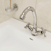 Смеситель для умывальника, Duplex, Milardo, DUPSB00M01