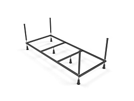 Рама д/ванны: Virgo 150 NEW метал. в комплекте со сборочным пакетом, Сорт1