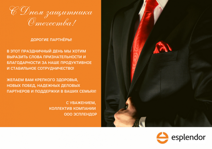 С Днем защитника Отечества, дорогие партнеры!