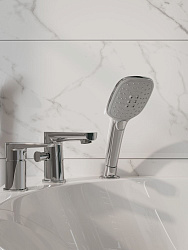 Смеситель на борт ванны MODUO однорычажный