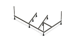 Рама д/ванны: Kaliope 170 NEW метал. в комплекте со сборочным пакетом, Сорт1