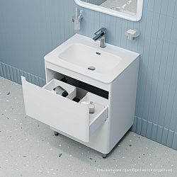 Тумба напольная, белая, 60 см, Edifice, IDDIS, EDI60WFi95