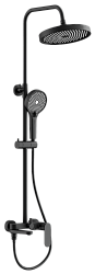 Душевая система, черный, B24713-7