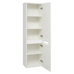 Шкаф-пенал/белый/прав/подвесной(40см)Olivia/AQUA DE MARCO