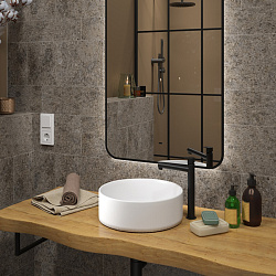 Corpa Nera Bosso/Боссо раковина накладная D35, белый