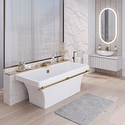 Calipso ванна /Nova Gel/белая(181см*88см*55.5см) Ванны/AQUA DE MARCO