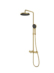 Душевая стойка Rim VSFS-2RM1BG с изливом, брашированное золото, , шт