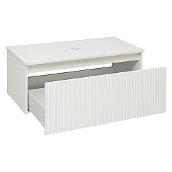 Тумба подвесная Monaco/90см/1 ящ/белый софт /AQUA DE MARCO