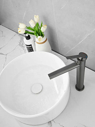 Смеситель для раковины, оружейная сталь B11813-3