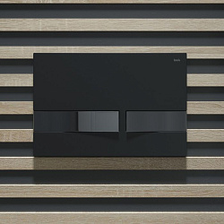 Клавиша смыва, универсальная, чёрный, Unifix, 006, IDDIS, UNI06BCi77