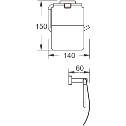 Держатель для бумаг B90403