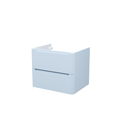 Тумба подвесная, 60 см, голубой, Edifice, IDDIS, EDI60B0i95, подходит умыв. 0106000i28