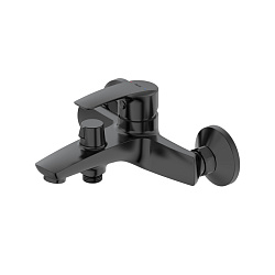 Смеситель для ванны, черный, Ray, IDDIS, RAYBL02i02WA	