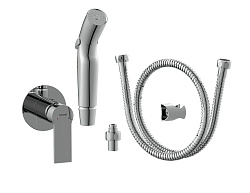 Смеситель с гигиеническим душем BRASKO встраиваемый однорычажный