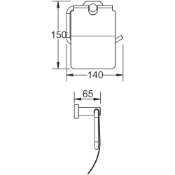 Держатель для бумаг B90503