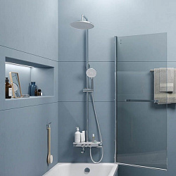 Смеситель для ванны с верхним душем, Shelfy, IDDIS, SHESBBTi06