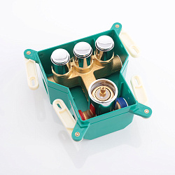 Встраиваемый смеситель для душа VSCV-431BG4 трехфункциональный, брашированное золото, , шт