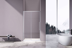 Душевая дверь Slim-N VDS-4SN110CL, 1100, хром, стекло прозрачное, , шт