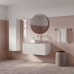 Пенал подвесной, 40 см, белый, Aiger, IDDIS, AIG40W0i97