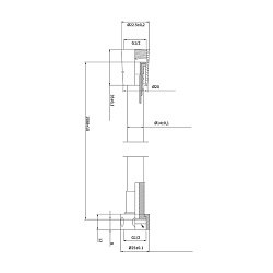Шланг для душа, ПВХ, 1,6 м, Essential, Milardo, 180P16SM19