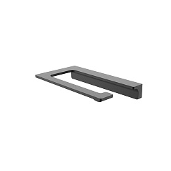 Держатель для туалетной бумаги без крышки, сплав металлов, Slide, графит, IDDIS, SLIGM00i43