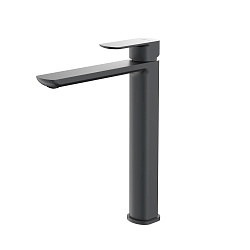 Смеситель для накладной раковины Pragma Teiden, матовый черный, TDN3.BFWT.009