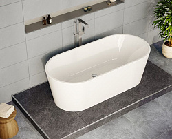 Geo Ванна 170x80 отдельностоящая+ножки+скрытый сифон