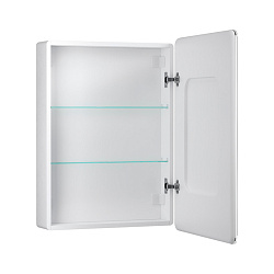 Шкаф зеркальный Nice LED 60 с часами, правый