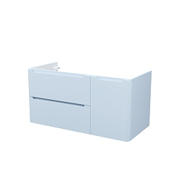 Тумба подвесная, 100 см, голубой, Edifice, IDDIS, EDI10B0i95 подходит умыв. 0101000i28