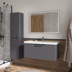 Пенал подвесной с корзиной Mirage 36.L