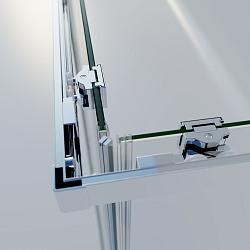 Душевой уголок Rapid-N VSS-3RN1111E10CL, (1000-1100)x(1000-1100), хром, стекло прозрачное, , шт