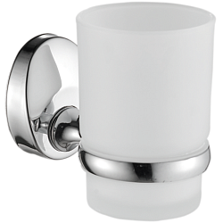 Держатель стакана матовое стекло, хром HB1606