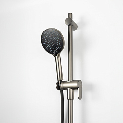 Душевой гарнитур, графитовый, шланг 2 м, Optima Home, IDDIS, OPH3F20i16