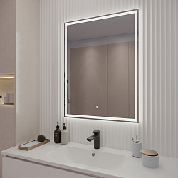 Зеркало/LED-подсветка(70см*90см)/сенсор. выключатель Carrera/AQUA DE MARCO