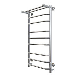 Aringa Бонди полотенцесушитель лесенка электрический с полкой 100*50, хром