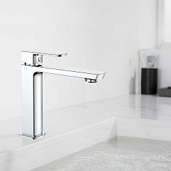 Смеситель для раковины Next VBF-1N1CH однорычажный, хром, , шт