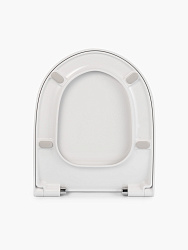 Sento Сиденье тонкое дюропласт, микролифт, металл. петли (замена 120-003-009), 130-003-009